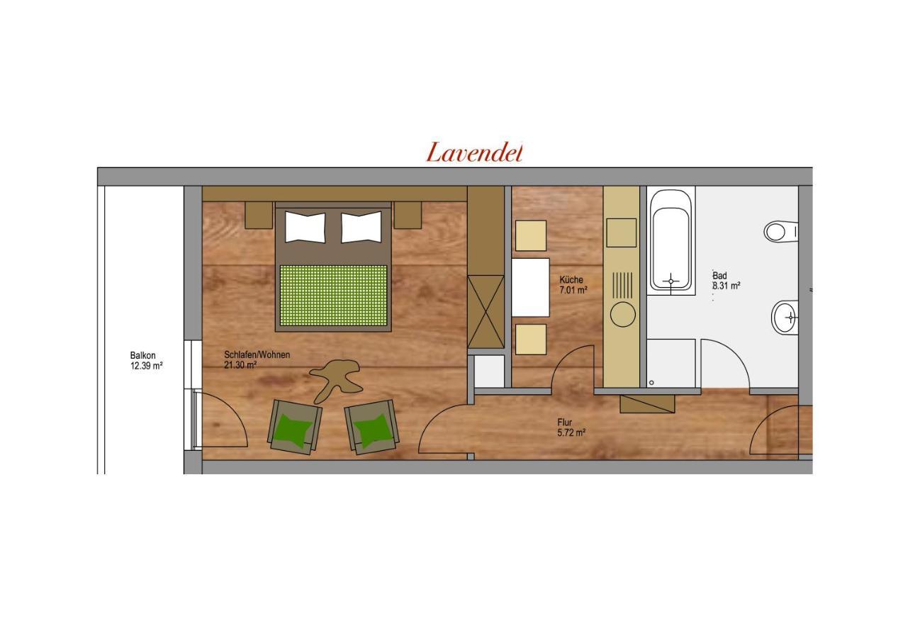 Apartmán Der Landhof Oberstdorf Exteriér fotografie